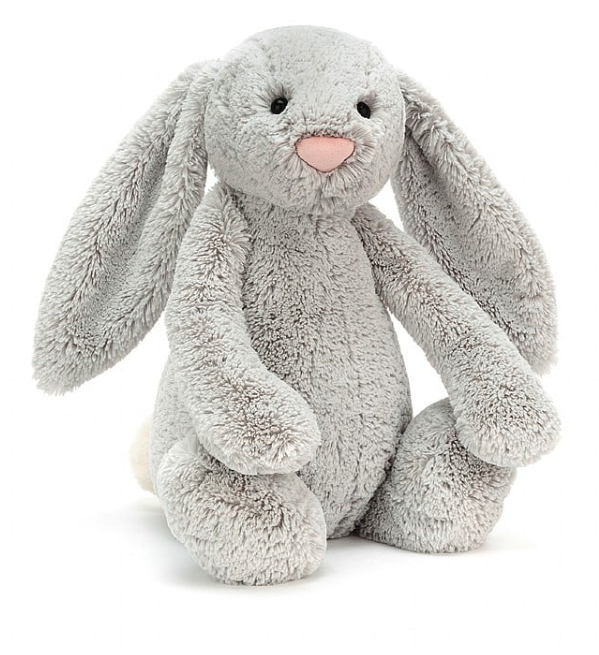 Bashful Silver Grey Bunny