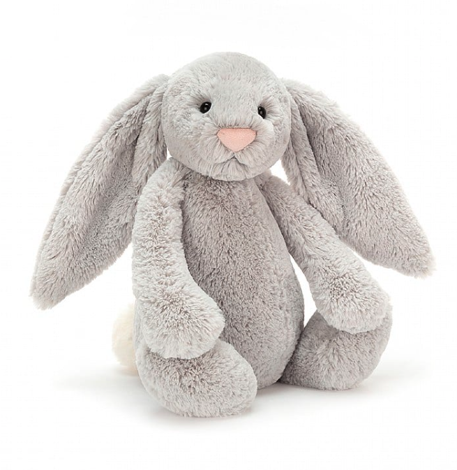 Bashful Silver Grey Bunny