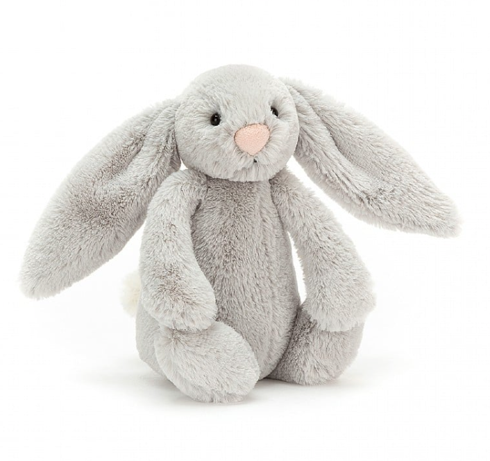 Bashful Silver Grey Bunny