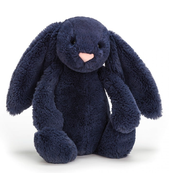 Bashful Navy Bunny