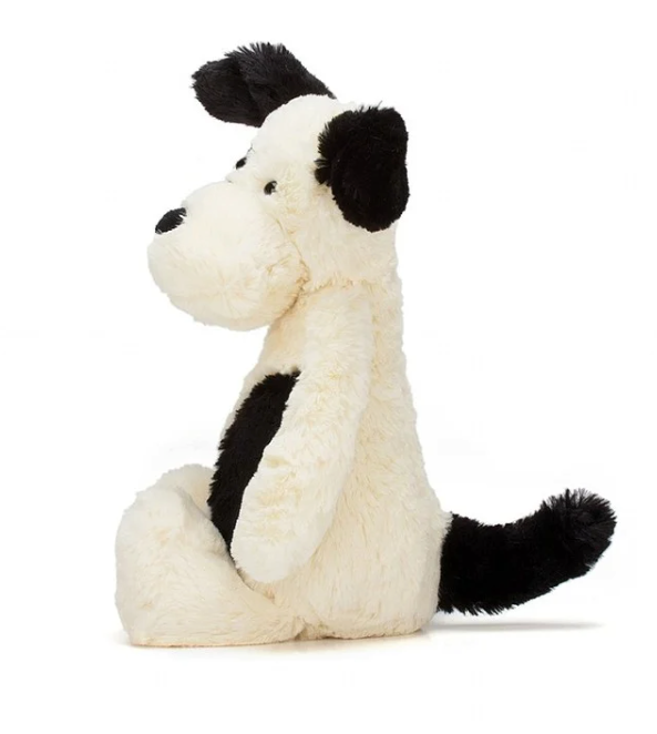 Bashful Black & Cream Puppy