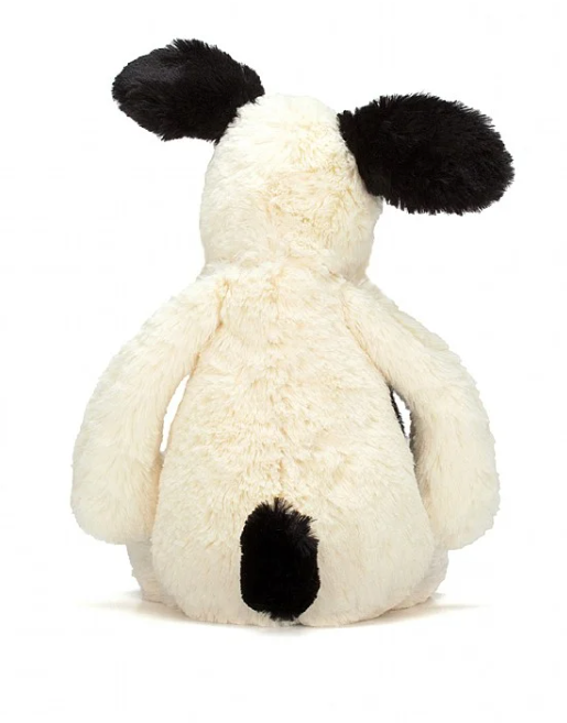 Bashful Black & Cream Puppy