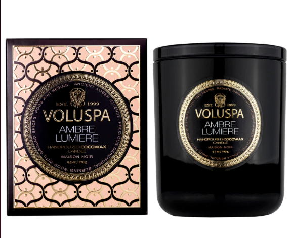 Ambre Lumiere Candle
