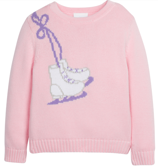 Intarsia Sweater - Ice Skate