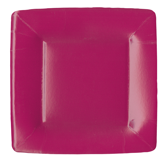 Grosgrain Rose Square Plate