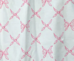 Gia Ruffle Collar Dress Pink Bows