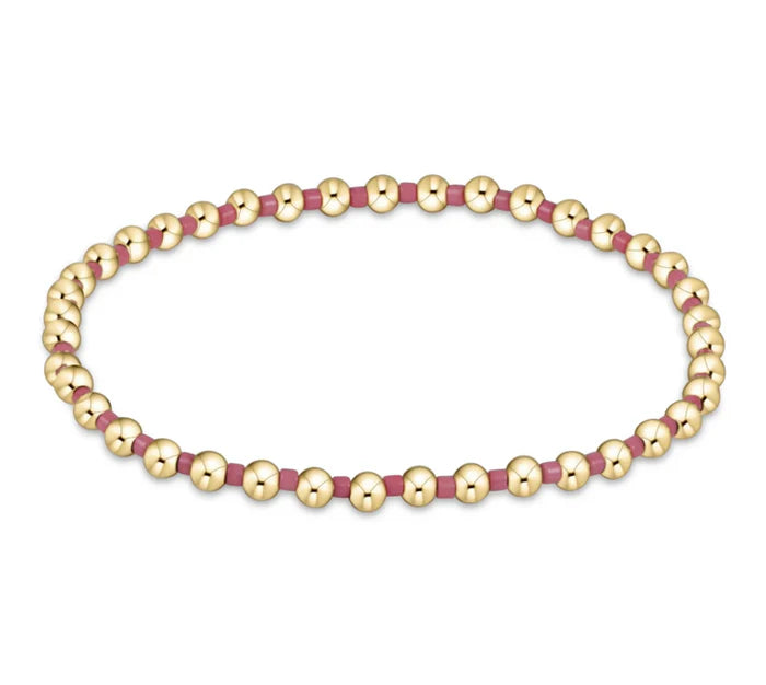 Hope Grateful Bracelet - Bright Pink