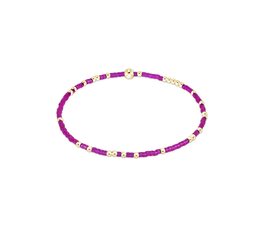 Hope Unwritten Bracelet - Fuchsia