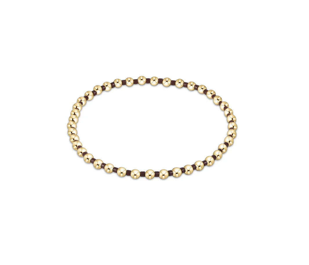 Hope Grateful Bracelet - Chocolate