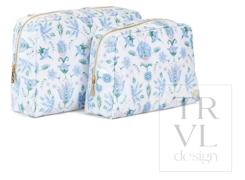 Luxe Gloss Wash Bag Set- Seychelles