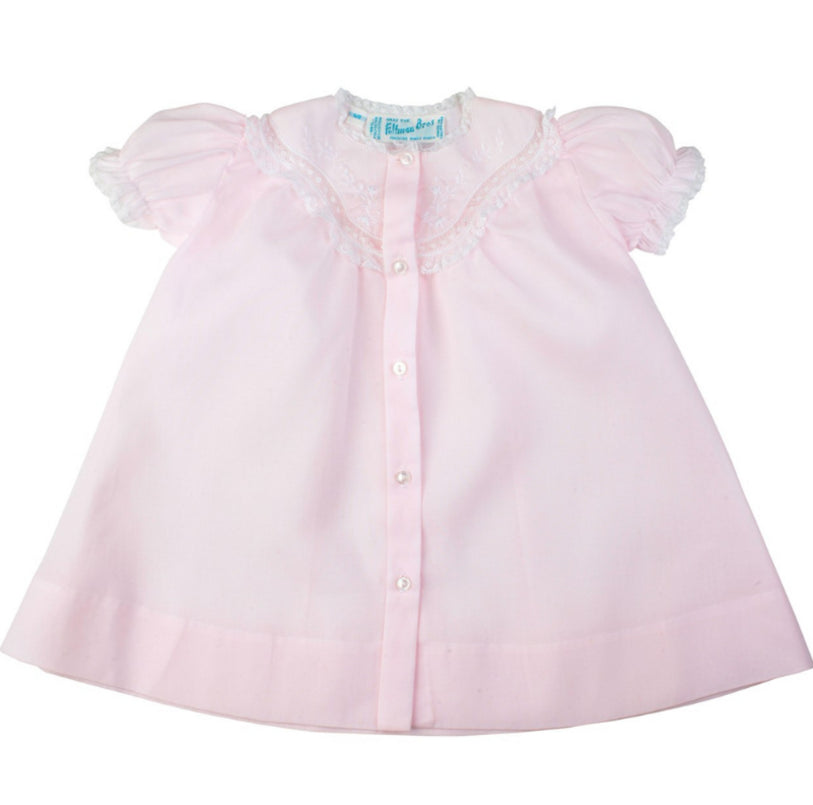 Pink Embroidered Daygown