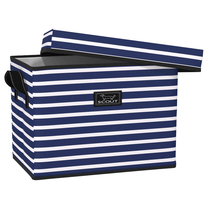 Rump Roost Storage Bin Large - Nantucket Navy