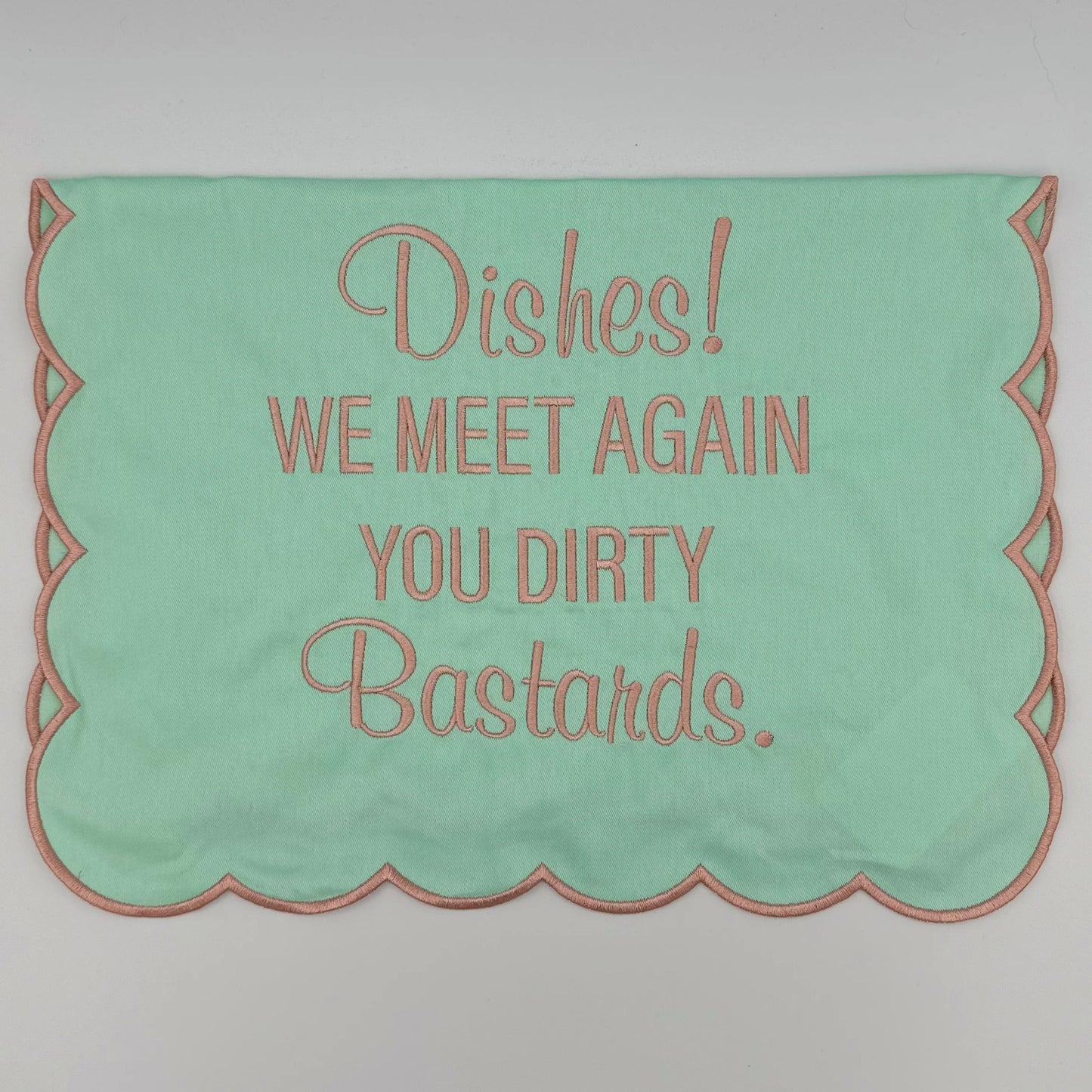 Dishes! We meet again you dirty bastards.