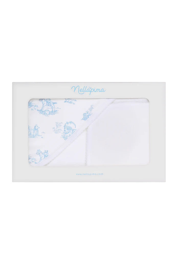 Toile Hooded Towel