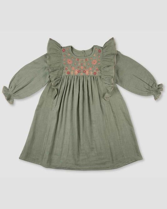 Suzanne Dress - Halcyon Green