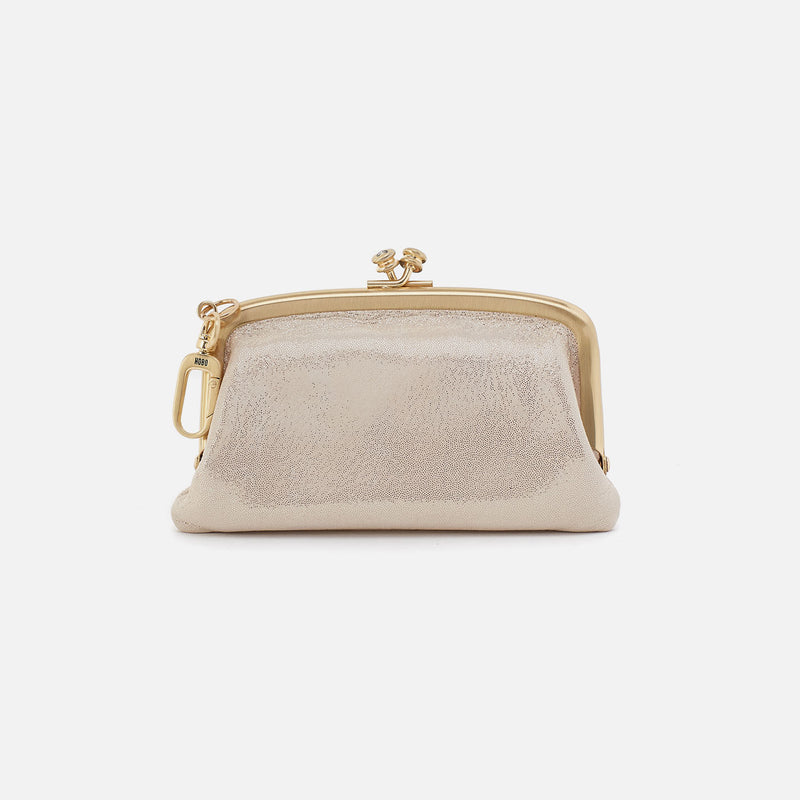 Cheer Frame Pouch Sand Shimmer