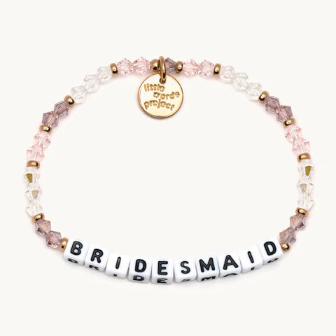 Words Bracelet - Bridesmaid