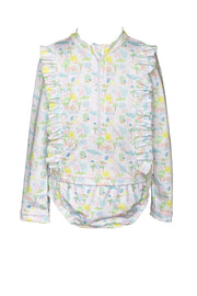 Beach Umbrellas Rash Guard Set