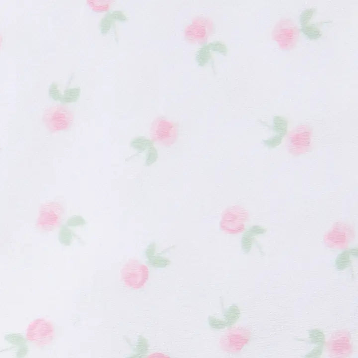 Juliette's Classics Smocked Print Gathered Gown