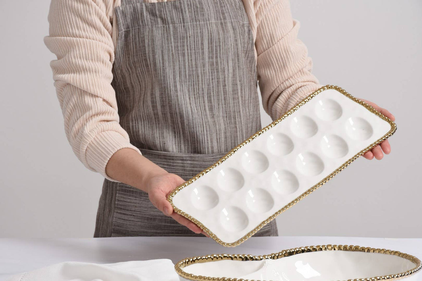 Salerno Deviled Egg Tray WG