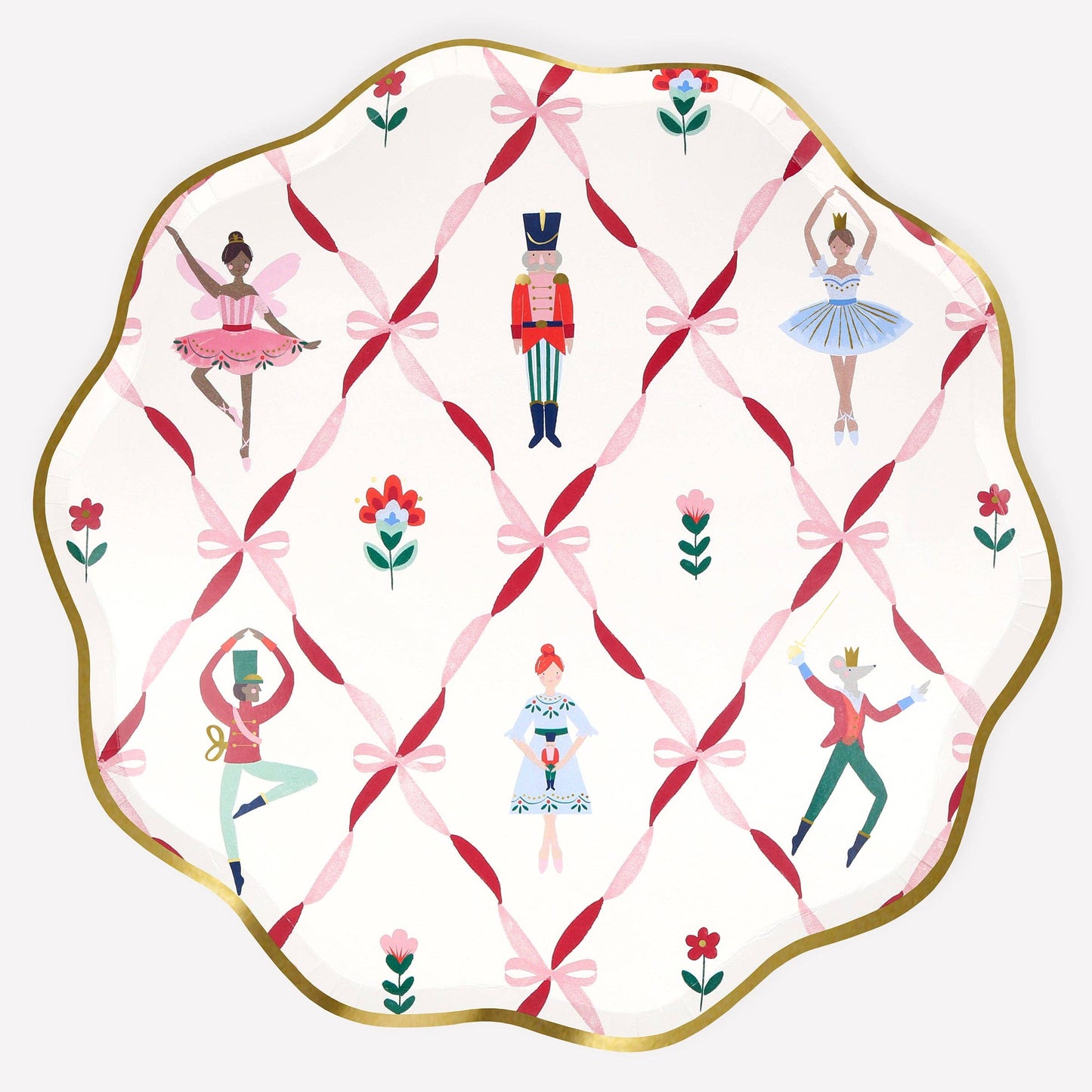 Meri Meri - Nutcracker Ballet Dinner Plates