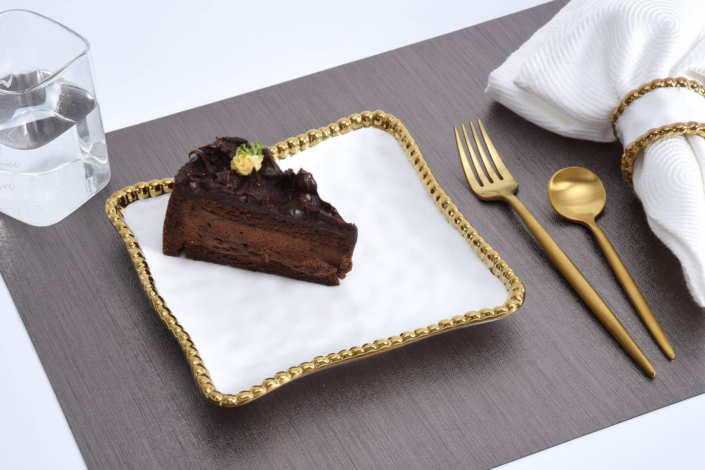 Salerno Square Appetizer/Dessert Plate
