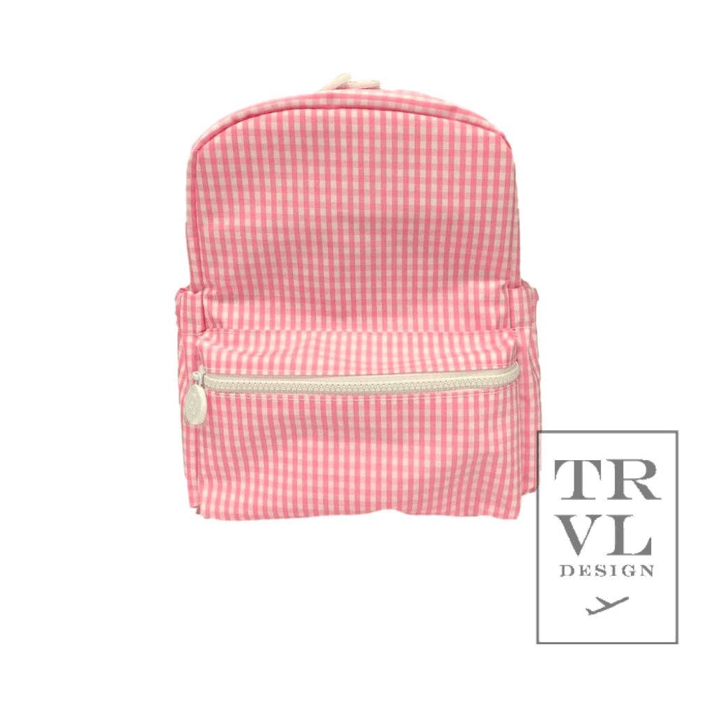 Mini Backer - Gingham Pink