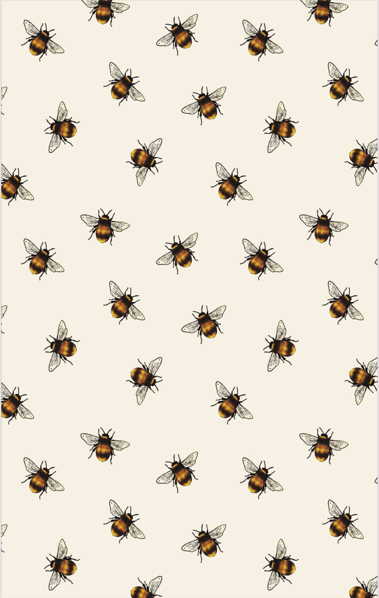 Busy Bee: Double-Sided Hand Towel