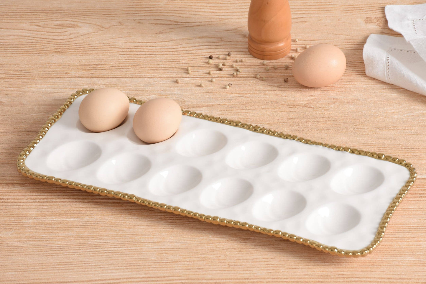 Salerno Deviled Egg Tray WG