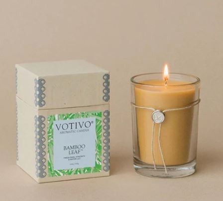 Bamboo Leaf Candle