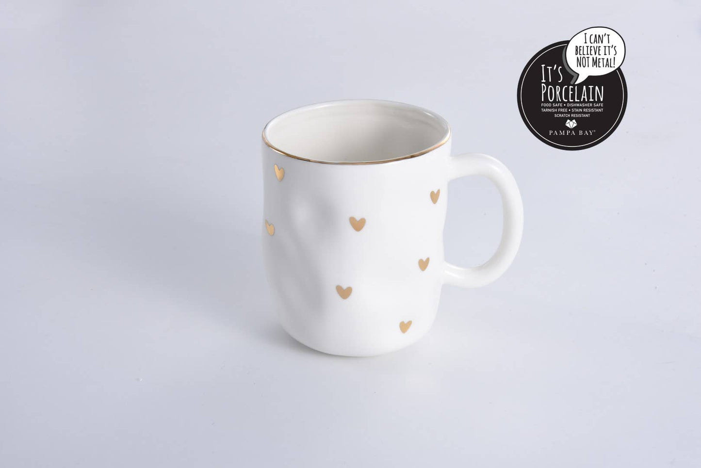 Heart porcelain Mug