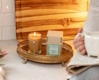 Bamboo Leaf Candle