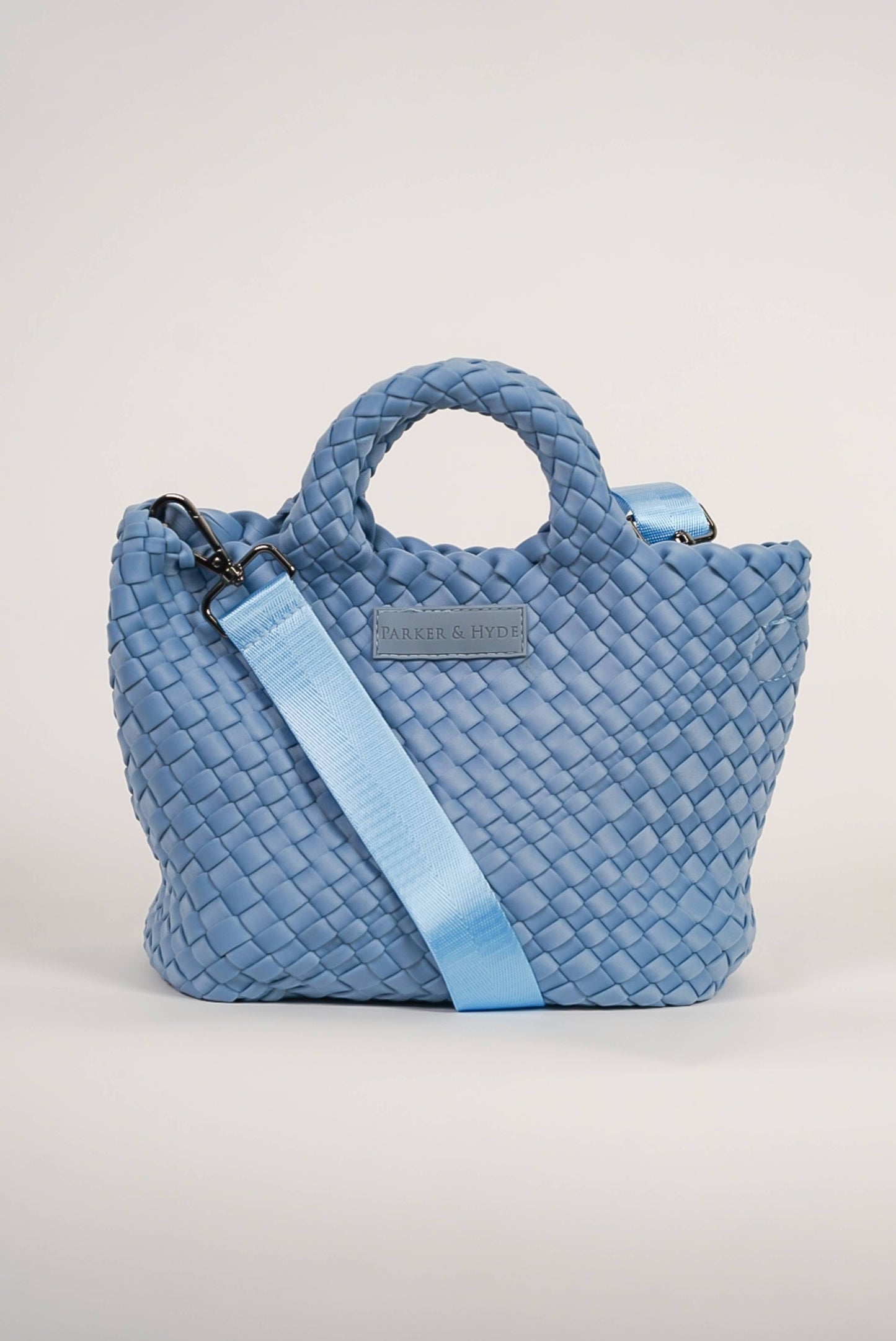 Mini Woven Tote - Denim