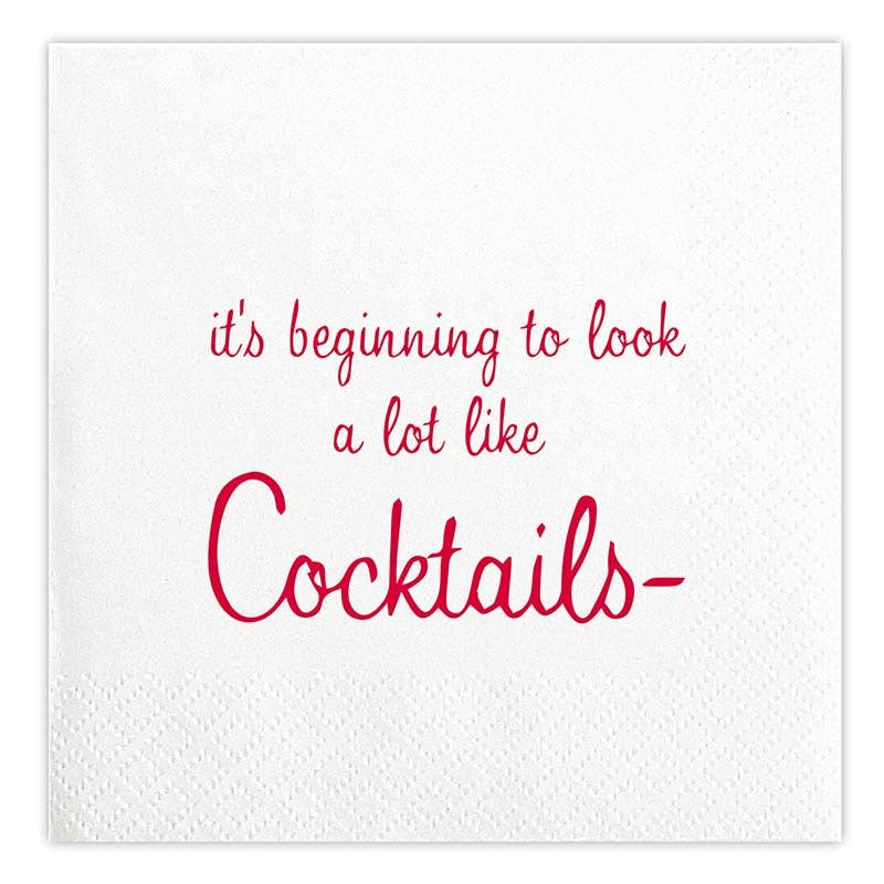 Cocktail Napkin - Looks Like Cocktails