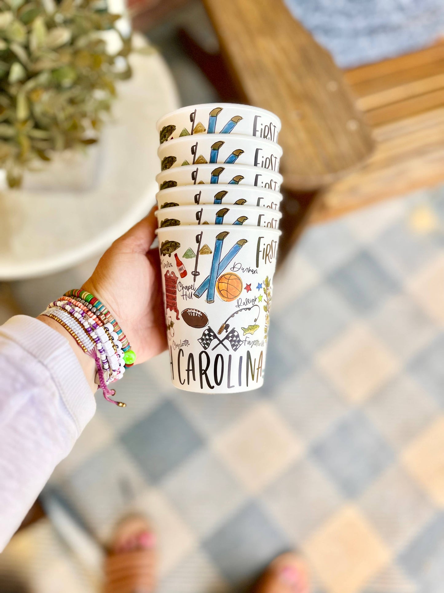 State of North Carolina Reusable Party Cups