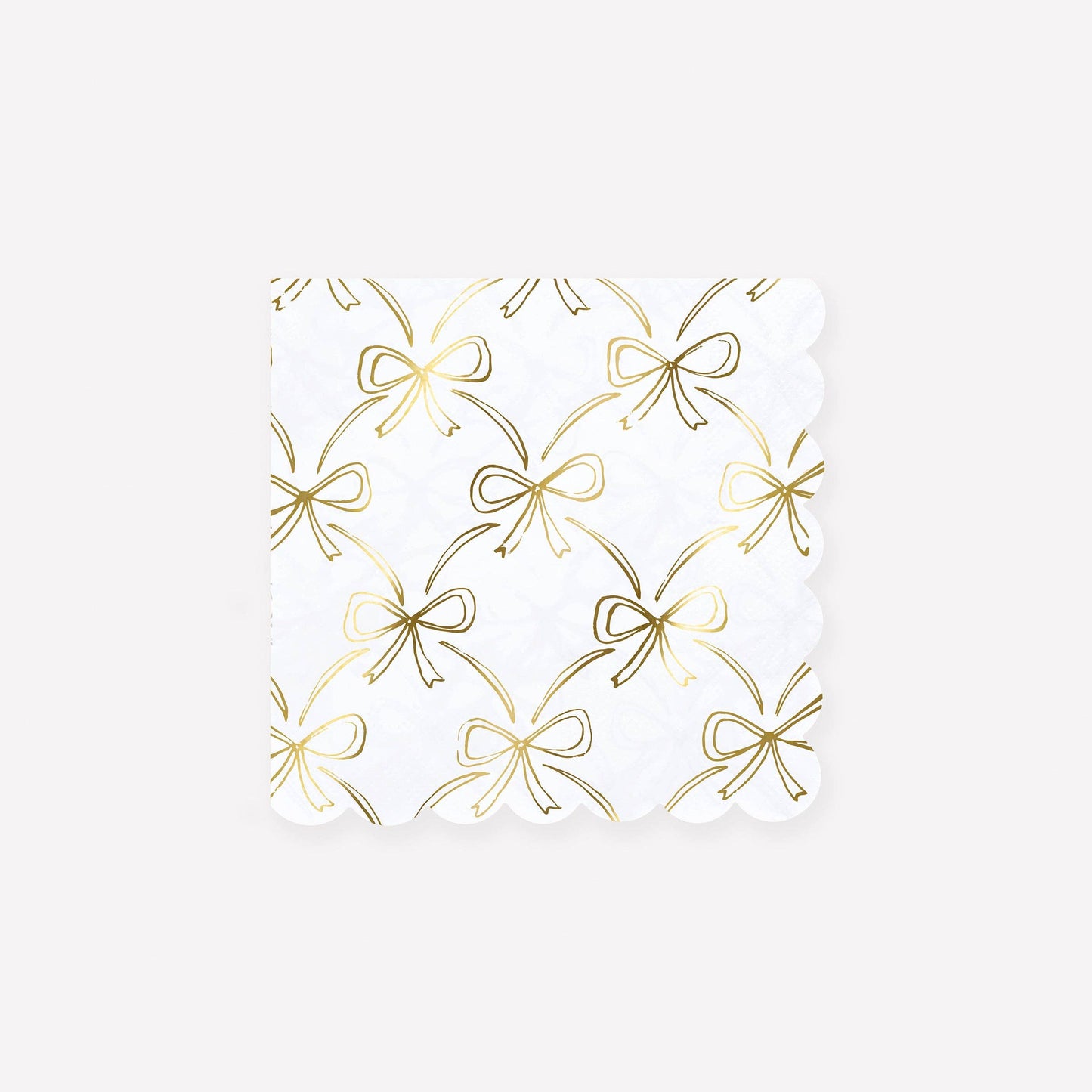 Meri Meri - Gold Bow Small Napkins
