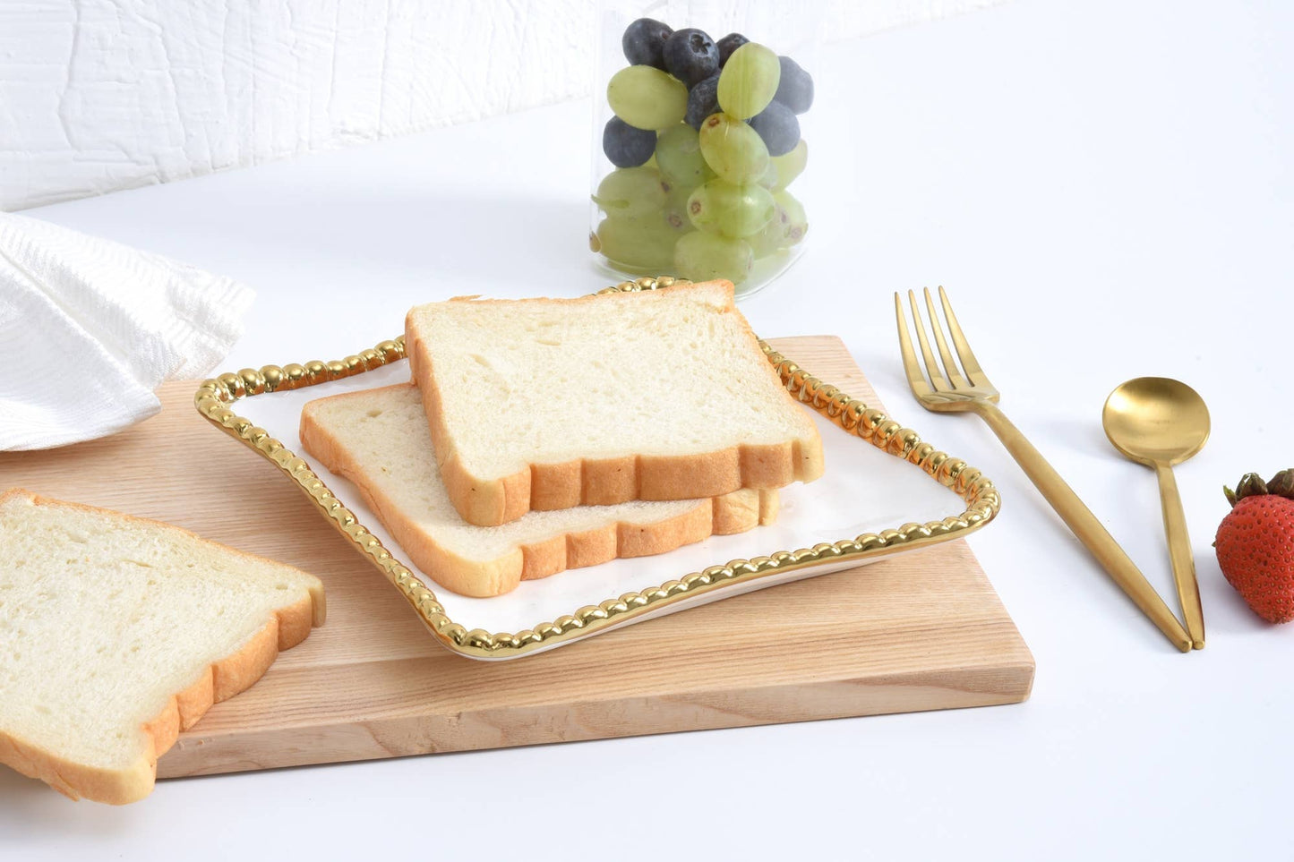 Salerno Square Appetizer/Dessert Plate