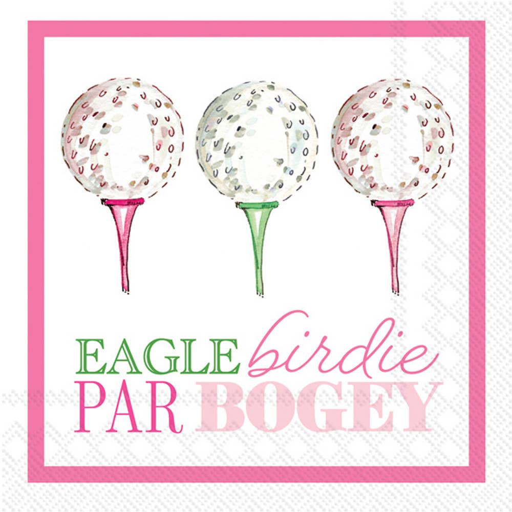Eagle Birdie Cocktail Napkin