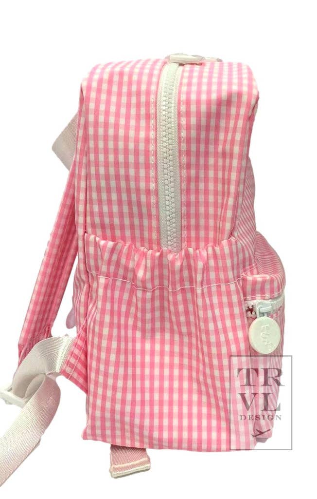 Mini Backer - Gingham Pink
