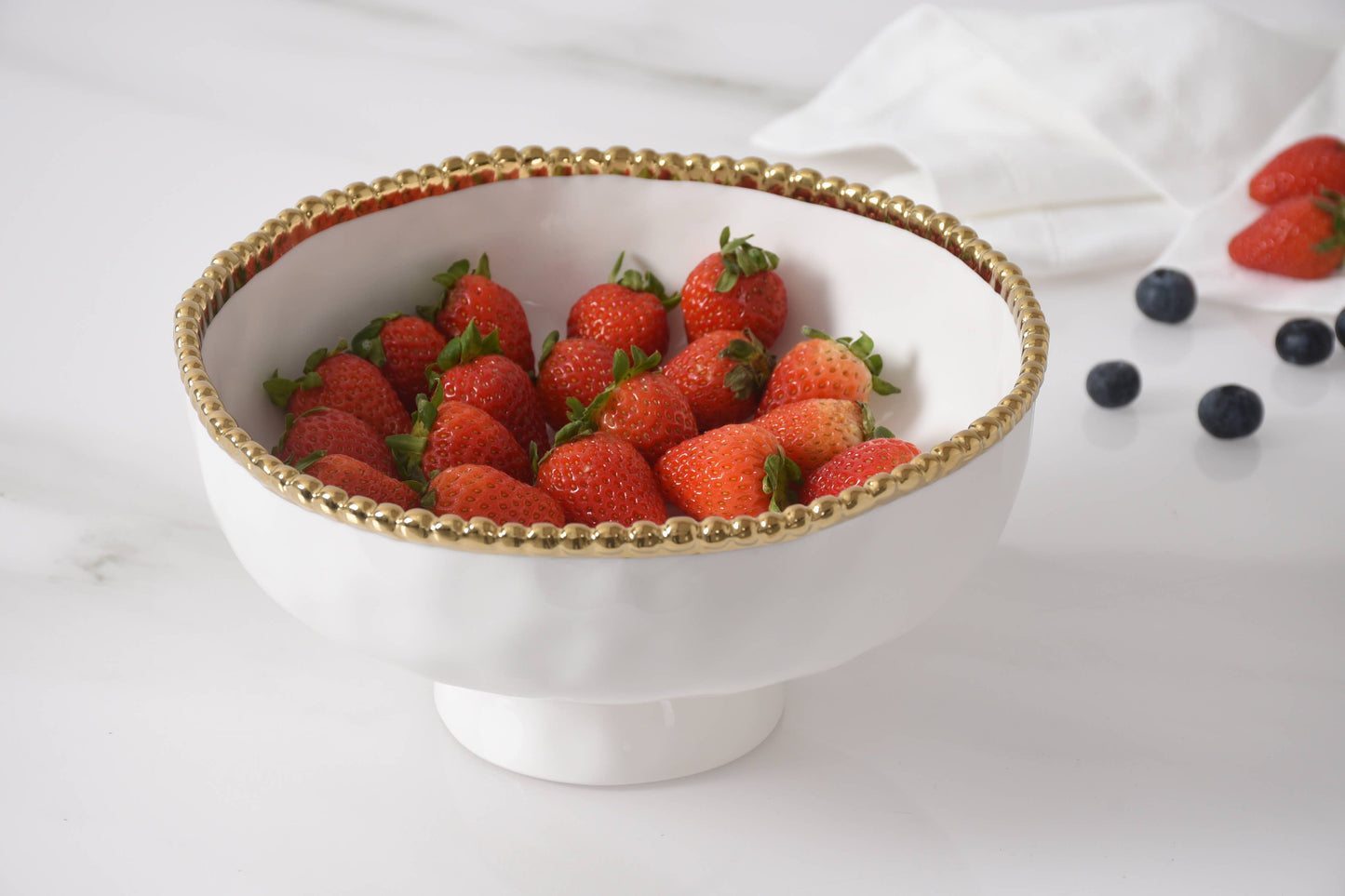 Salerno Medium Footed Bowl