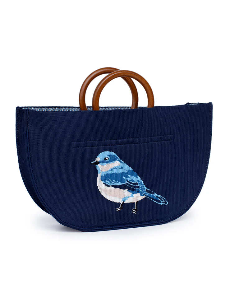 Evie handbag Blue Bird