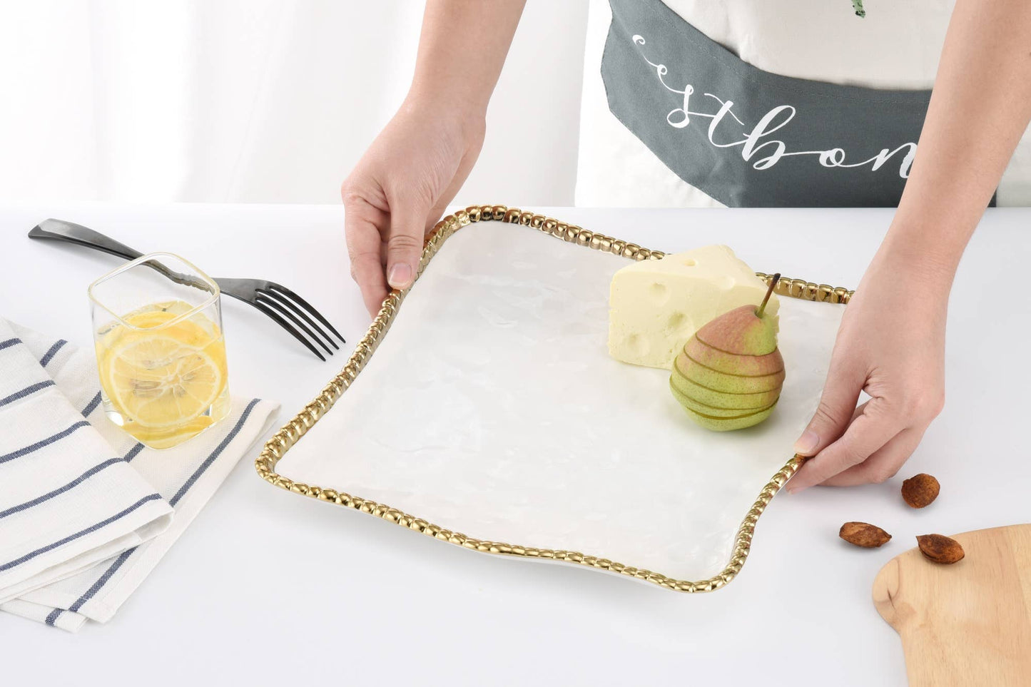 Salerno Square Serving Platter