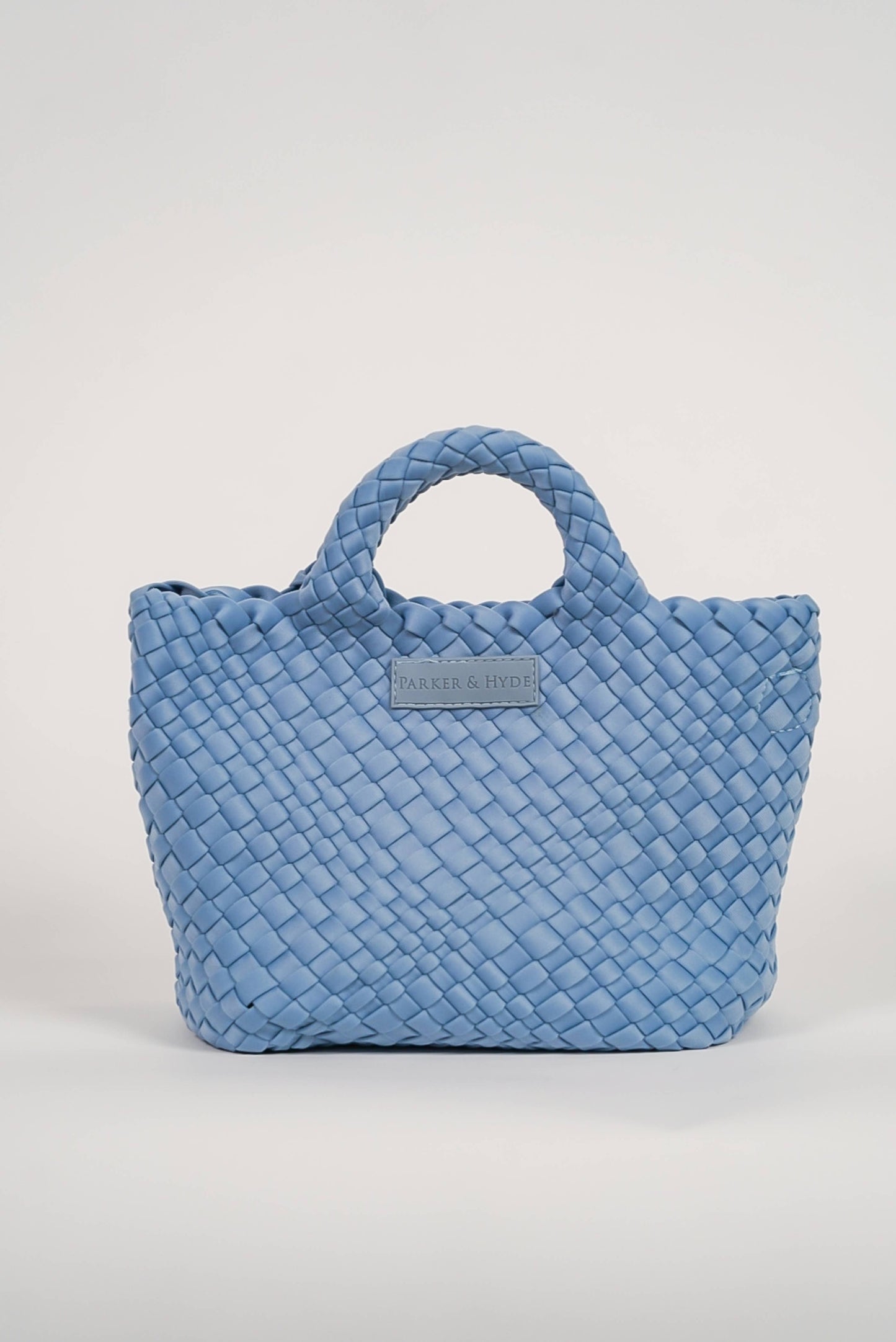 Mini Woven Tote - Denim
