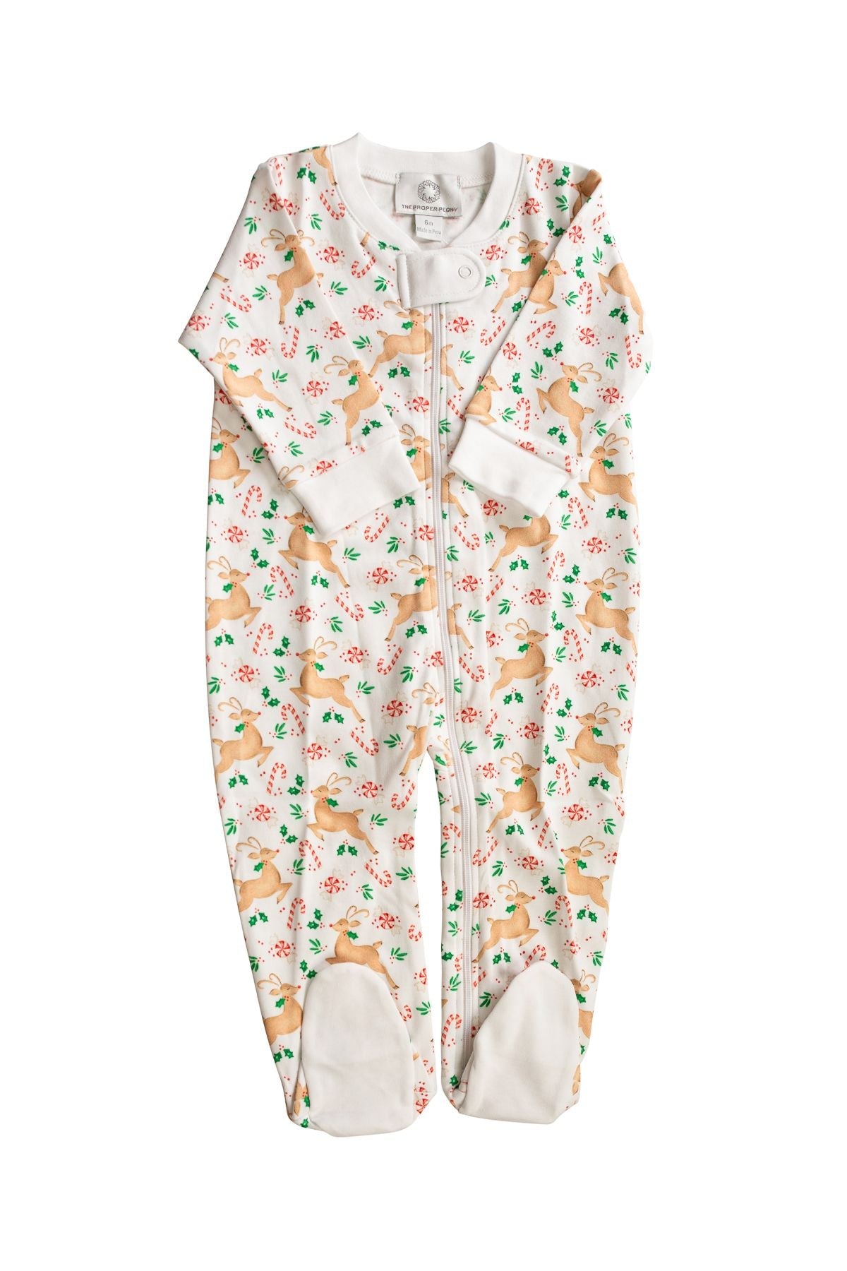 Prancer Zip Footie