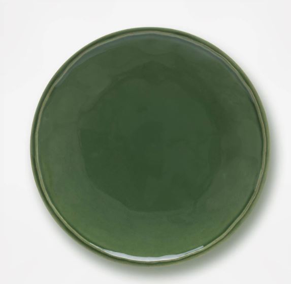 Dinner Plate Fontana Forest Green