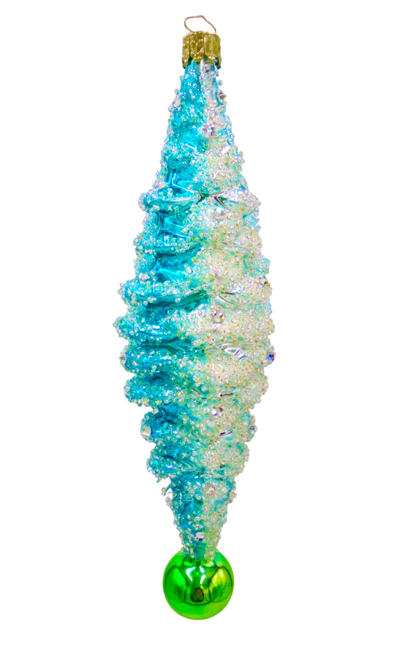 Crystal Cone Ornament