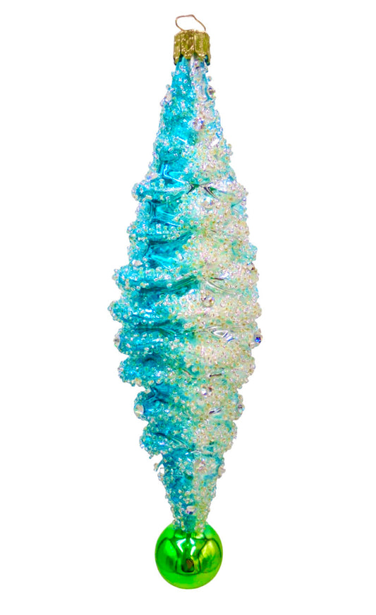 Crystal Cone Ornament