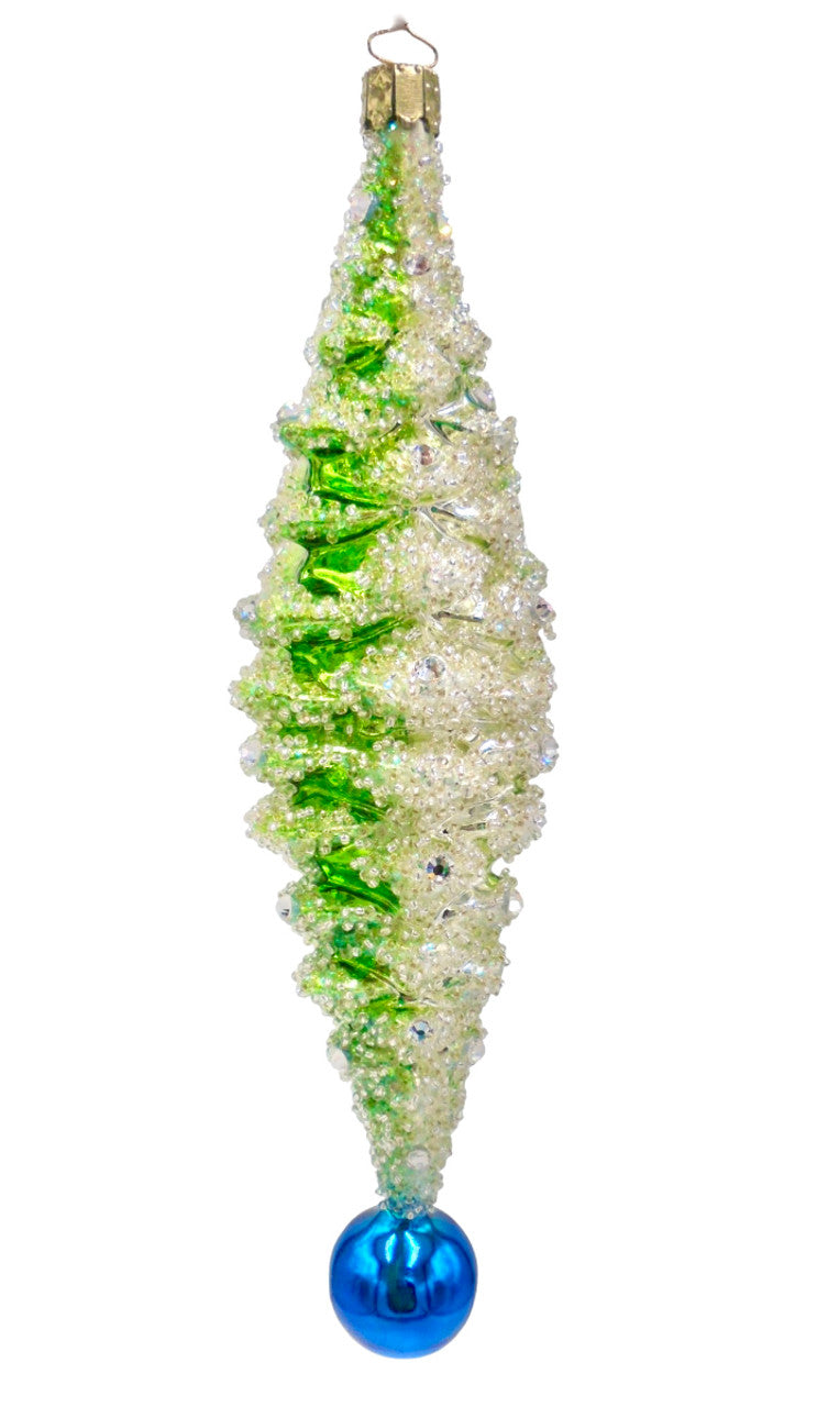 Crystal Cone Ornament