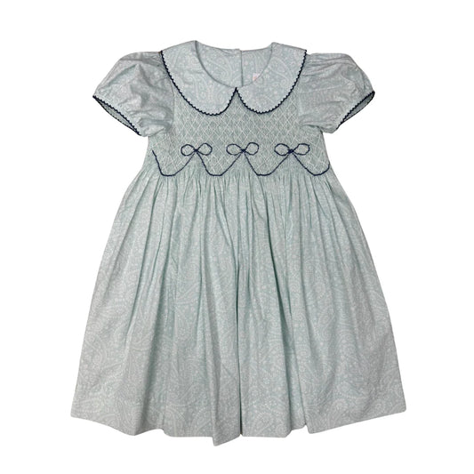 Beckingham Bow Smocked Dress