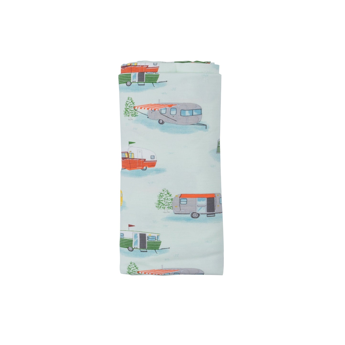 Vintage Campers Swaddle Blanket